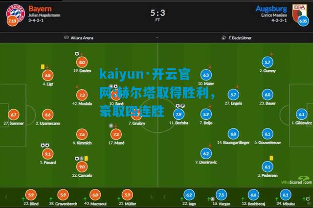 kaiyun·开云官网:赫尔塔取得胜利，豪取四连胜
