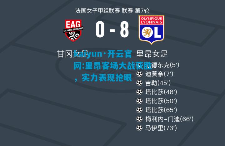 kaiyun·开云官网:里昂客场大战获胜，实力表现抢眼