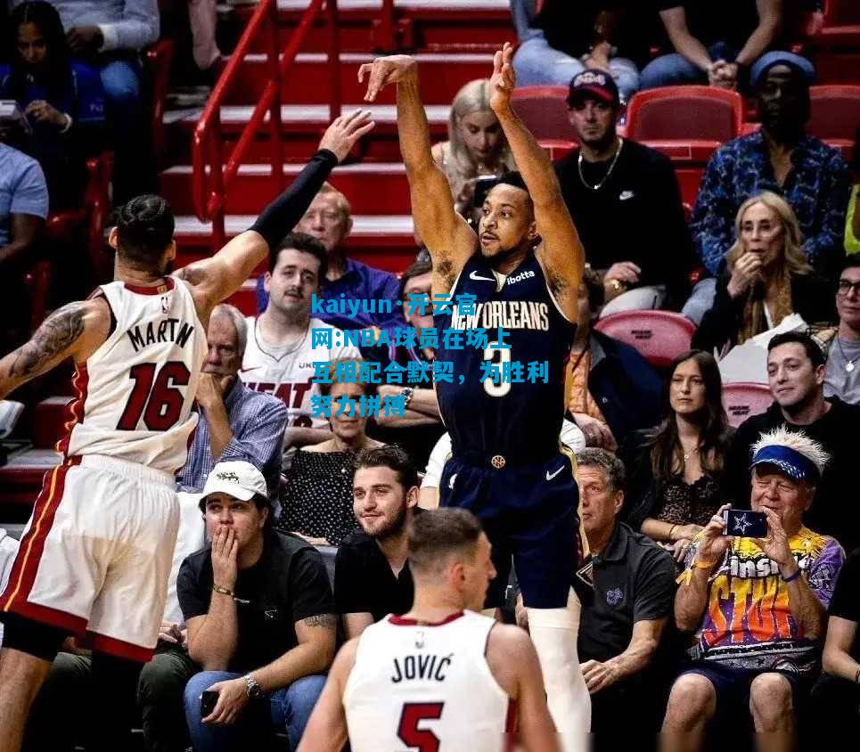NBA球员在场上互相配合默契，为胜利努力拼搏