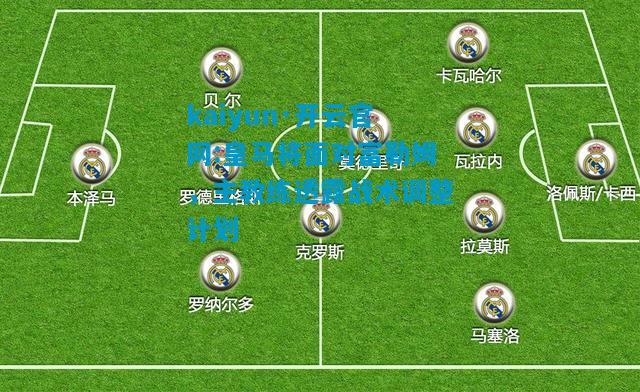 皇马将面对富勒姆，主教练透露战术调整计划