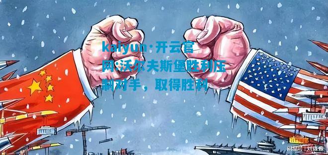 沃尔夫斯堡胜利压制对手，取得胜利