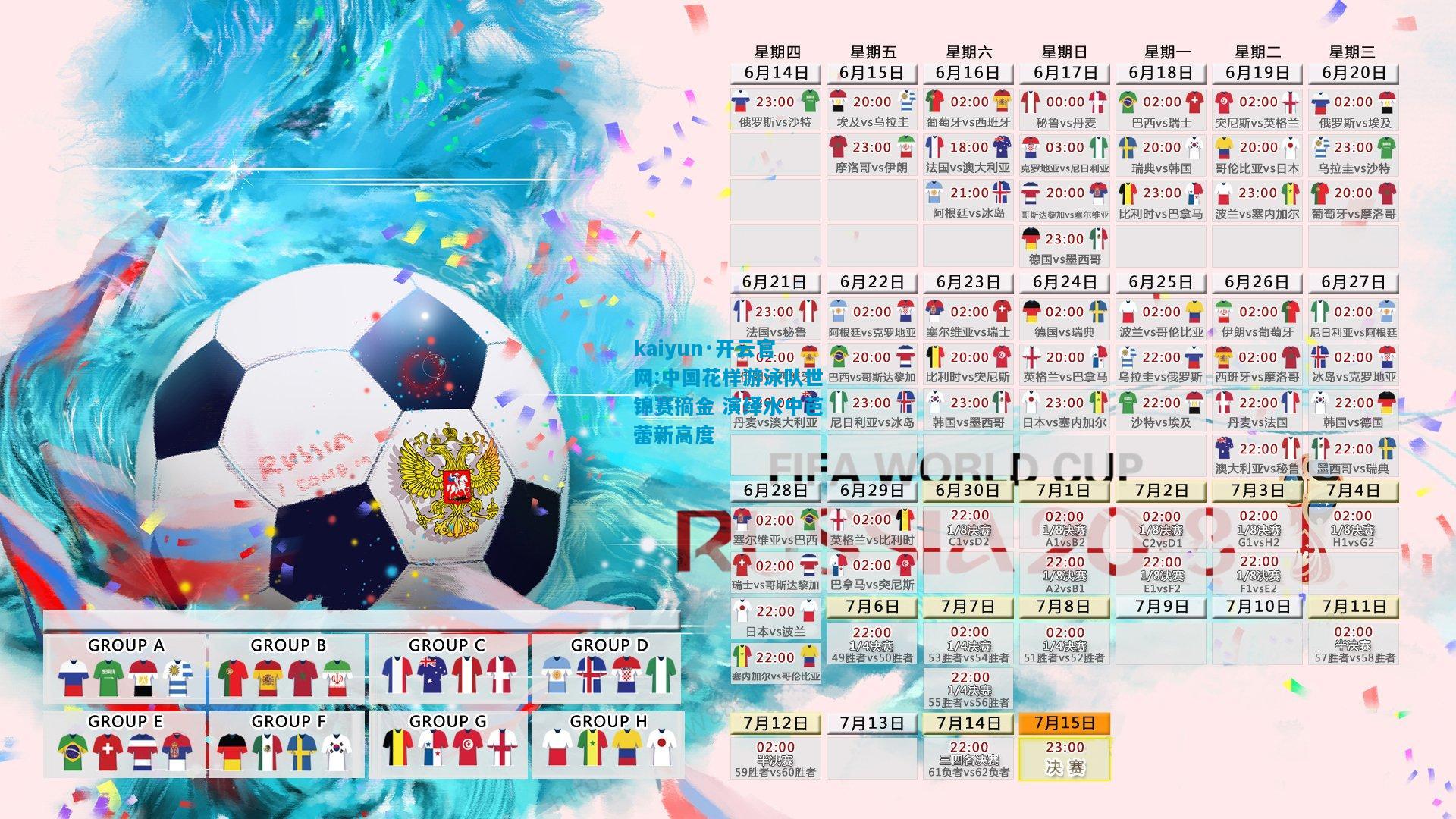 kaiyun·开云官网:中国花样游泳队世锦赛摘金 演绎水中芭蕾新高度